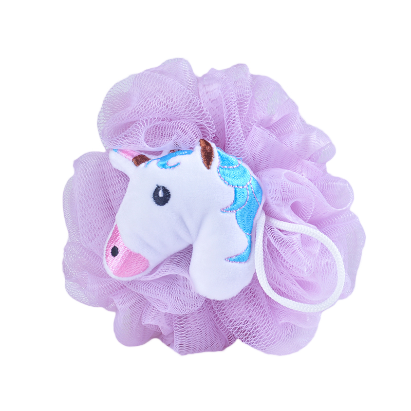 100% натуральные губки для тела Puff Eco-friendly Exfoliating Cartoon Bath Puff Bath Toy TJ052