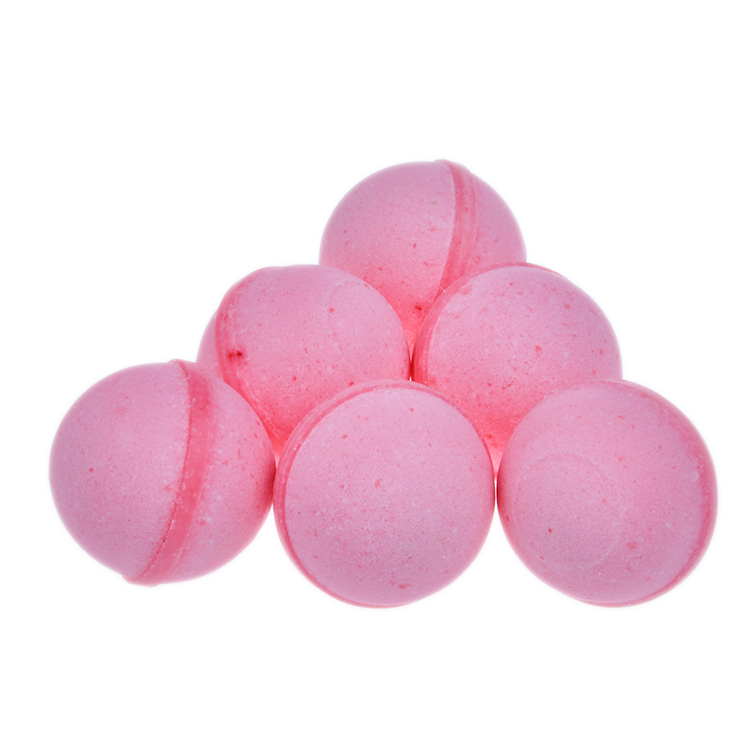Розовая бомба для ванны Забавный шарик для душа Шар для ванны Газированный Dropz TJ403
